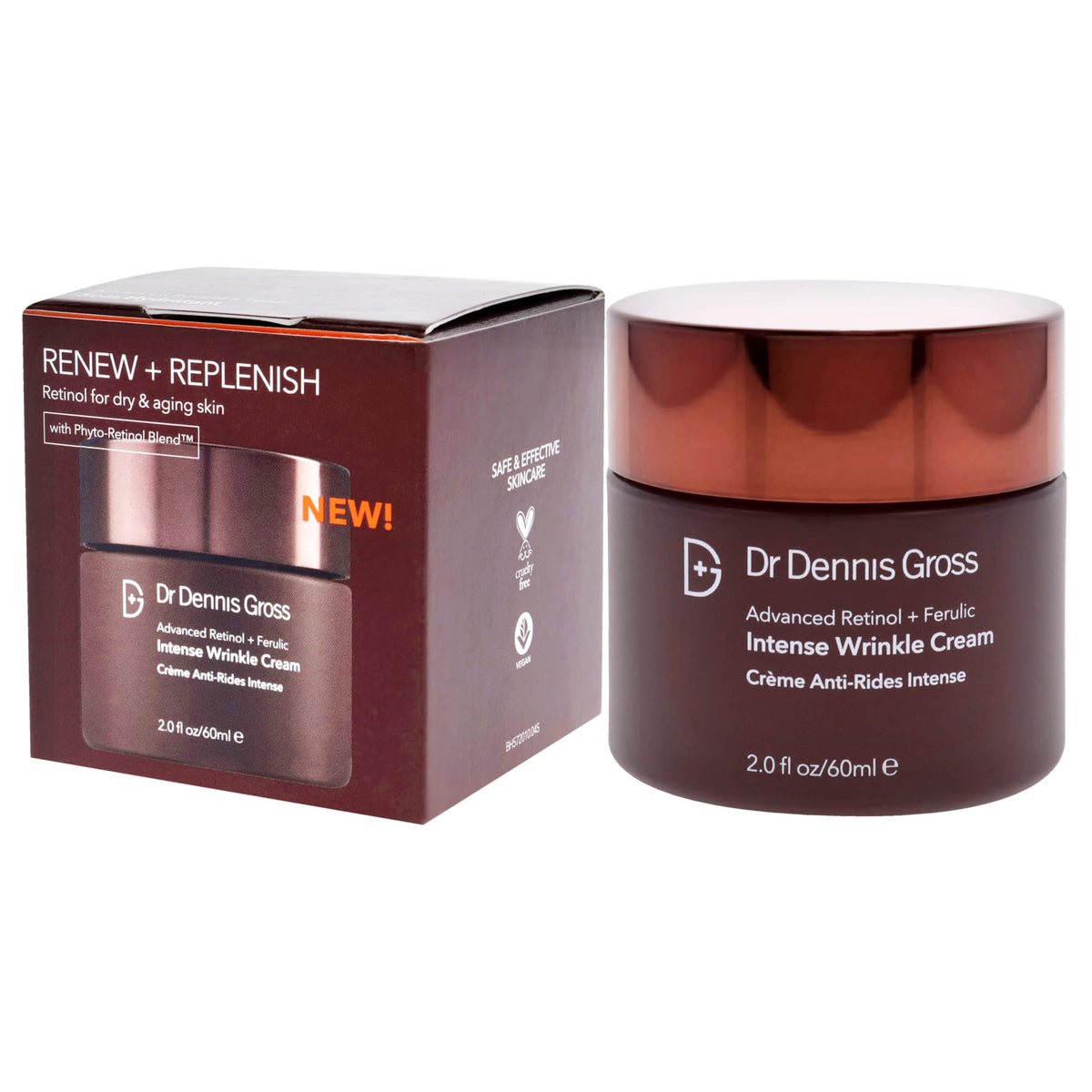 Dr Dennis Gross jar staged on bathroom counter suggesting daily skincare routine benefit