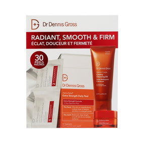 Dr Dennis Gross kit front packaging showing full trio and value