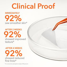 Dr Dennis Gross hand holding peel pad to demonstrate one-treatment application convenience