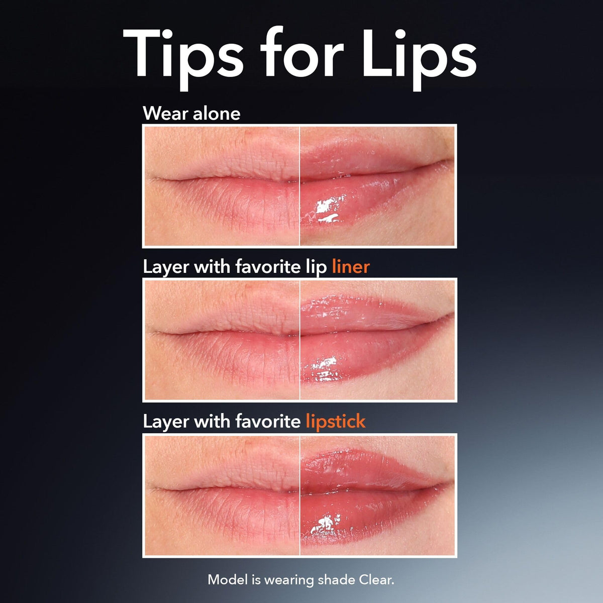 Dr Dennis Gross graphic showing hydration restoration and long-lasting moisture