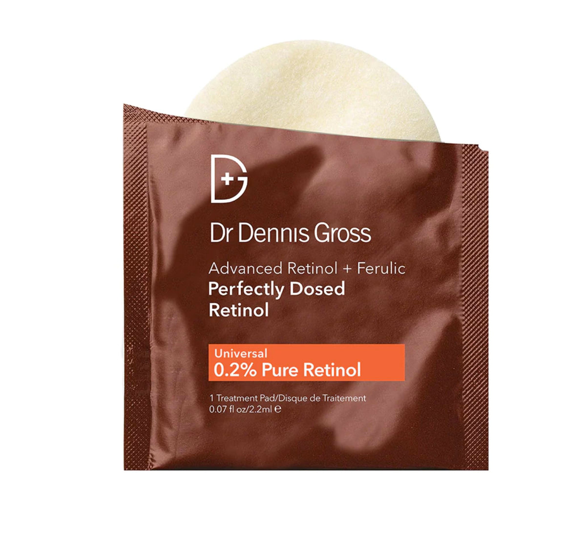 Dr Dennis Gross front packaging showing 8-pack and product name benefits