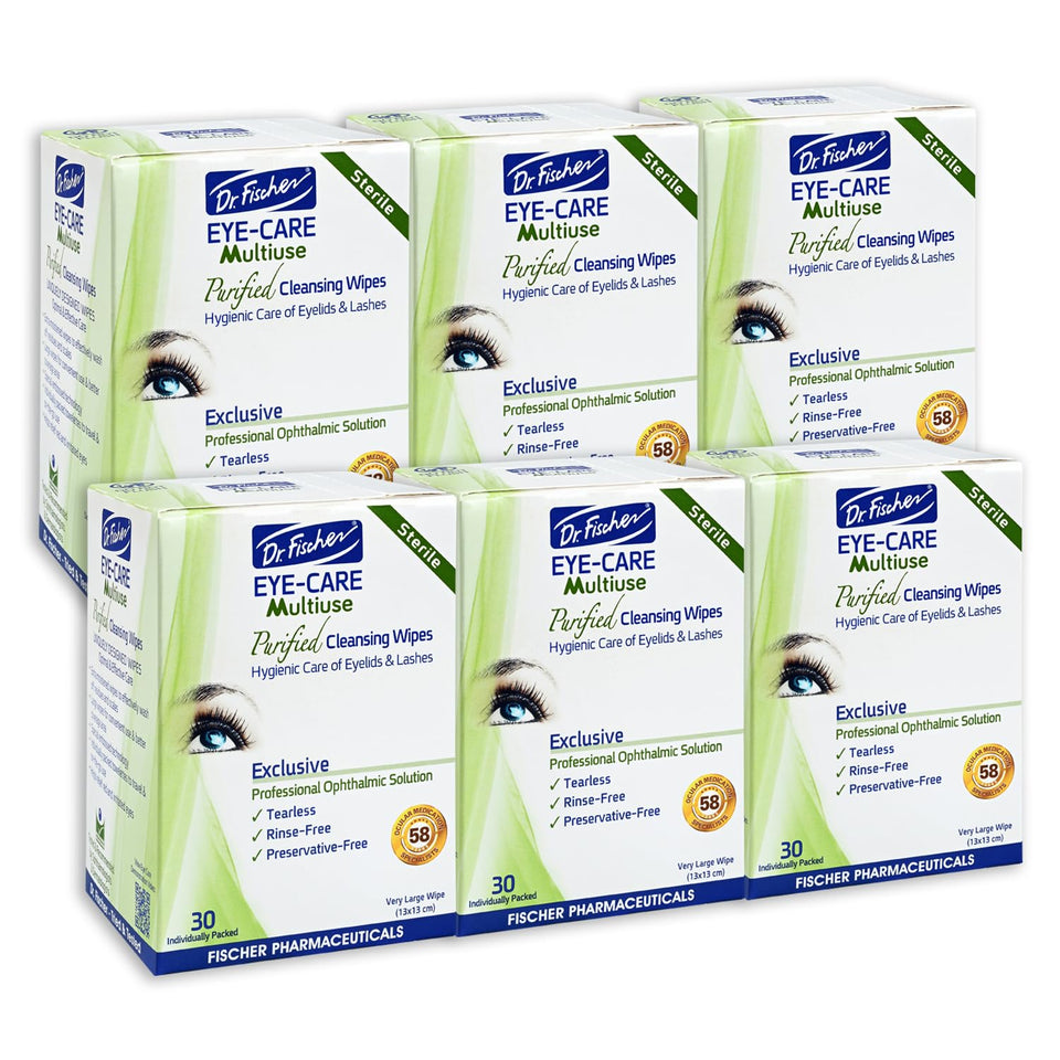 Dr. Fischer front packaging showing resealable pouch and brand benefit