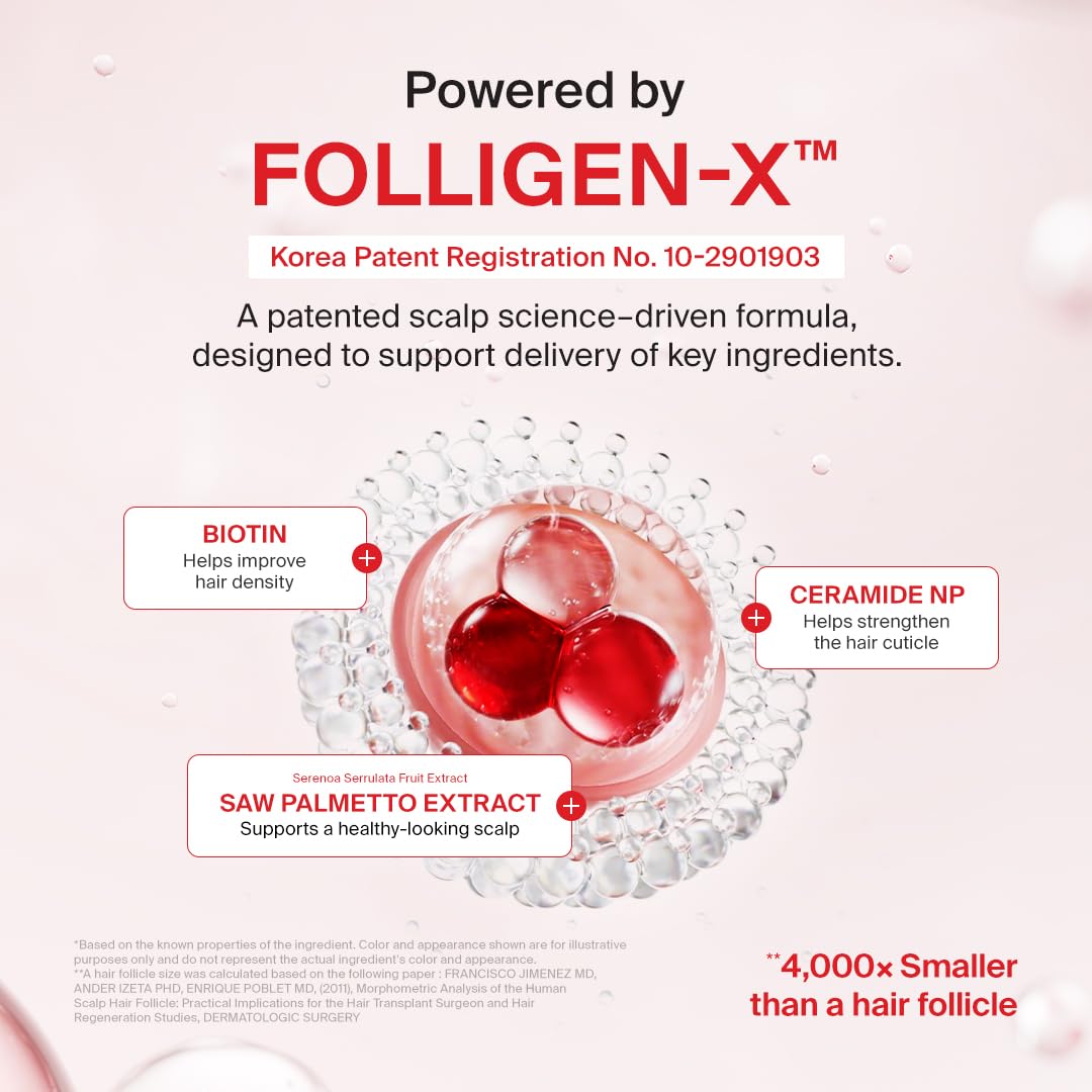 DR.FORHAIR scalp application image demonstrating simple daily use
