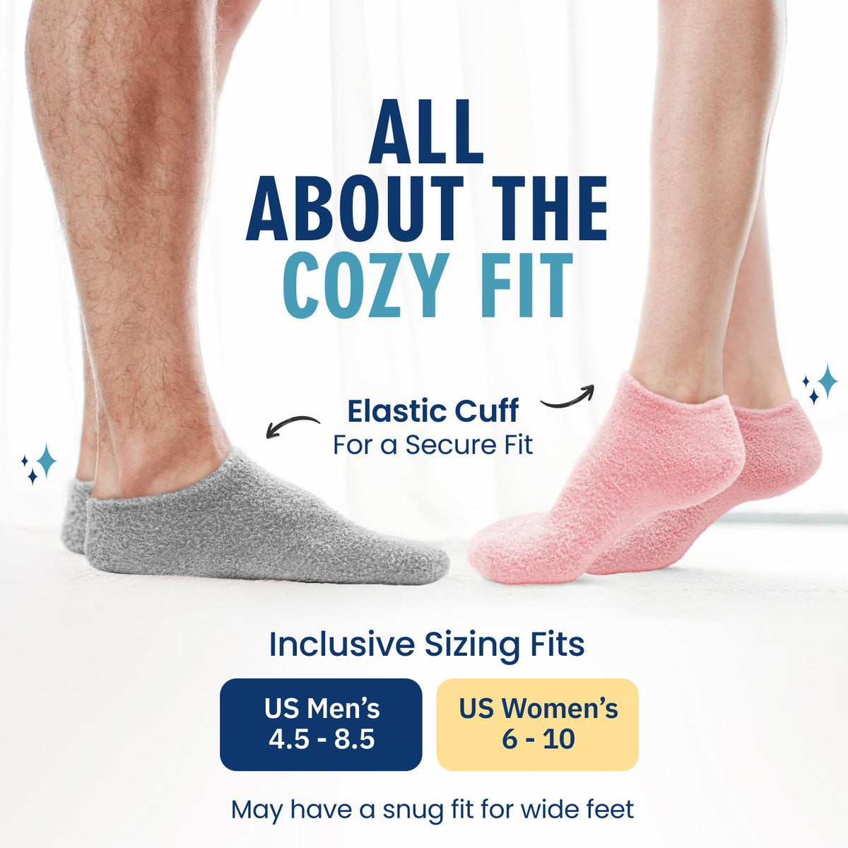 Dr. Frederick's four pairs stacked to show size and rotation convenience