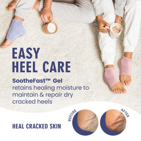 Dr. Frederick's close-up of gel lining highlighting oil infusion and overnight hydration