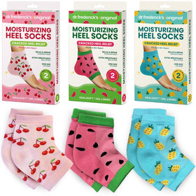 Dr. Frederick's Original front packaging view showing three pairs and gifting appeal