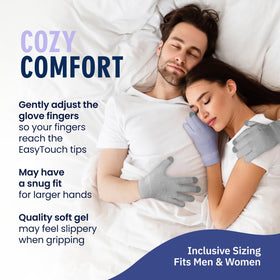 Dr. Frederick's plush exterior fabric showing soft feel and comfort