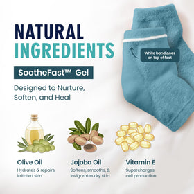 Dr. Frederick's two pairs flat lay for easy nightly rotation