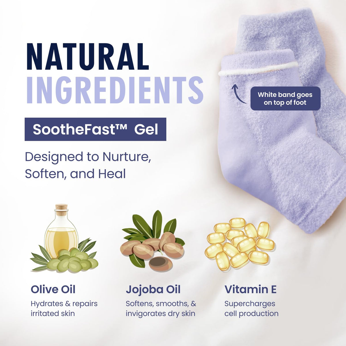 Dr. Frederick's two pairs stacked indicating rotation and easy nightly use