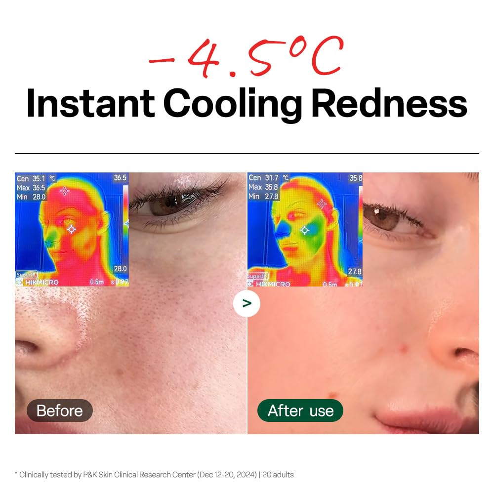 Dr.G serum on skin spreading smoothly, emphasizes quick absorption