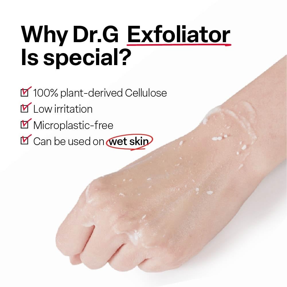 Dr. G product in bathroom routine lifestyle promoting glowing skin