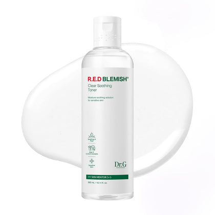 Dr.G toner front bottle showing label and size for reliable daily use