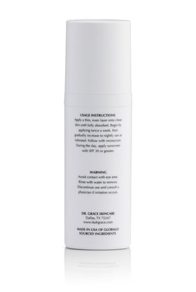 Dr. Grace serum texture close-up highlighting smooth absorbent formula for hydrated skin