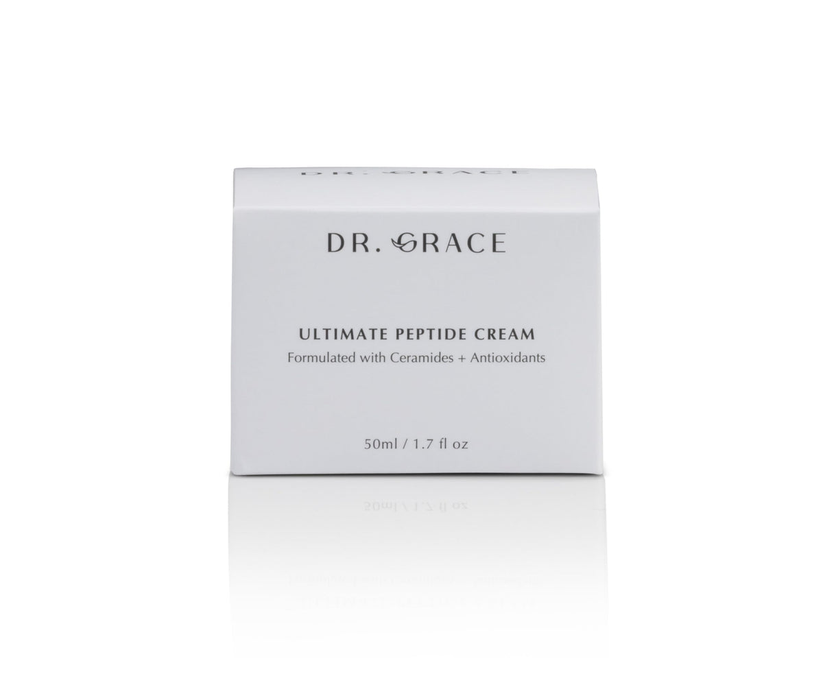 Dr. Grace ceramide ingredients close-up depicting barrier support benefit