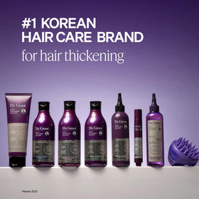 Dr. Groot rosemary and biotin ingredients staged to show natural active benefit