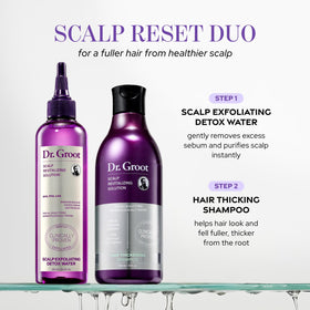 Dr. Groot label close-up showing ingredients and gentle formulation