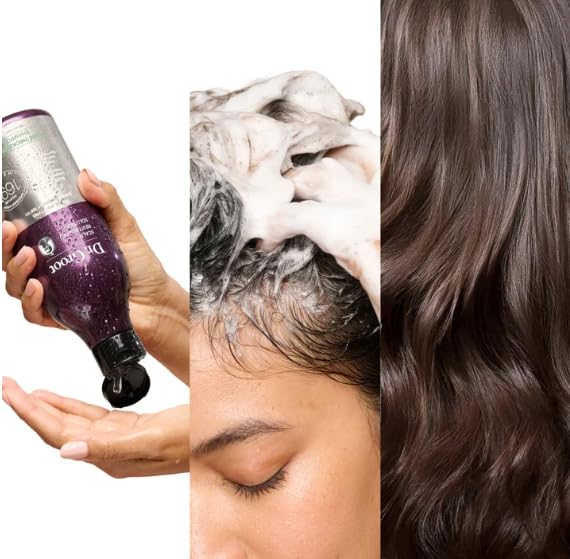 Dr Groot pump dispenser detail for easy salon-size use