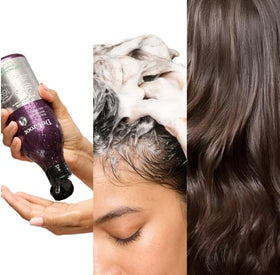 Dr Groot pump dispenser detail for easy salon-size use