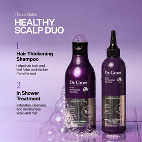 Dr. Groot bottle in a stylish bathroom setting showing beauty routine benefit