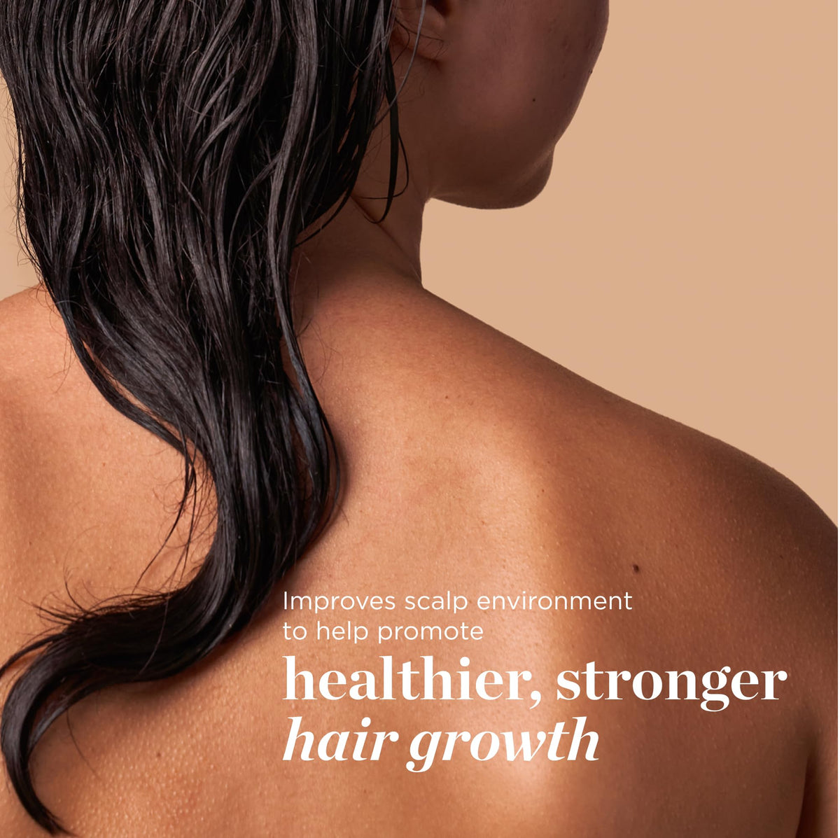 Dr. Groot in-shower scalp massage demonstrating how to purify and refresh roots