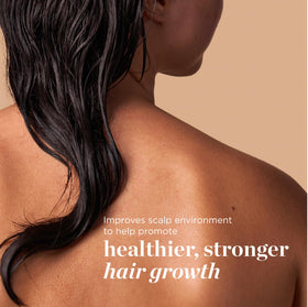 Dr. Groot in-shower scalp massage demonstrating how to purify and refresh roots