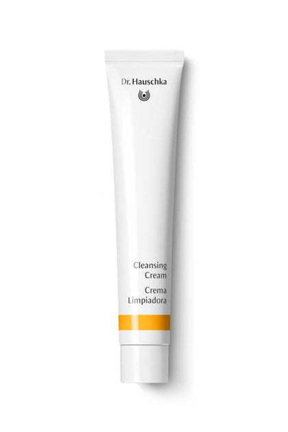 Dr. Hauschka tube front view showing clean packaging and gentle cleansing benefit