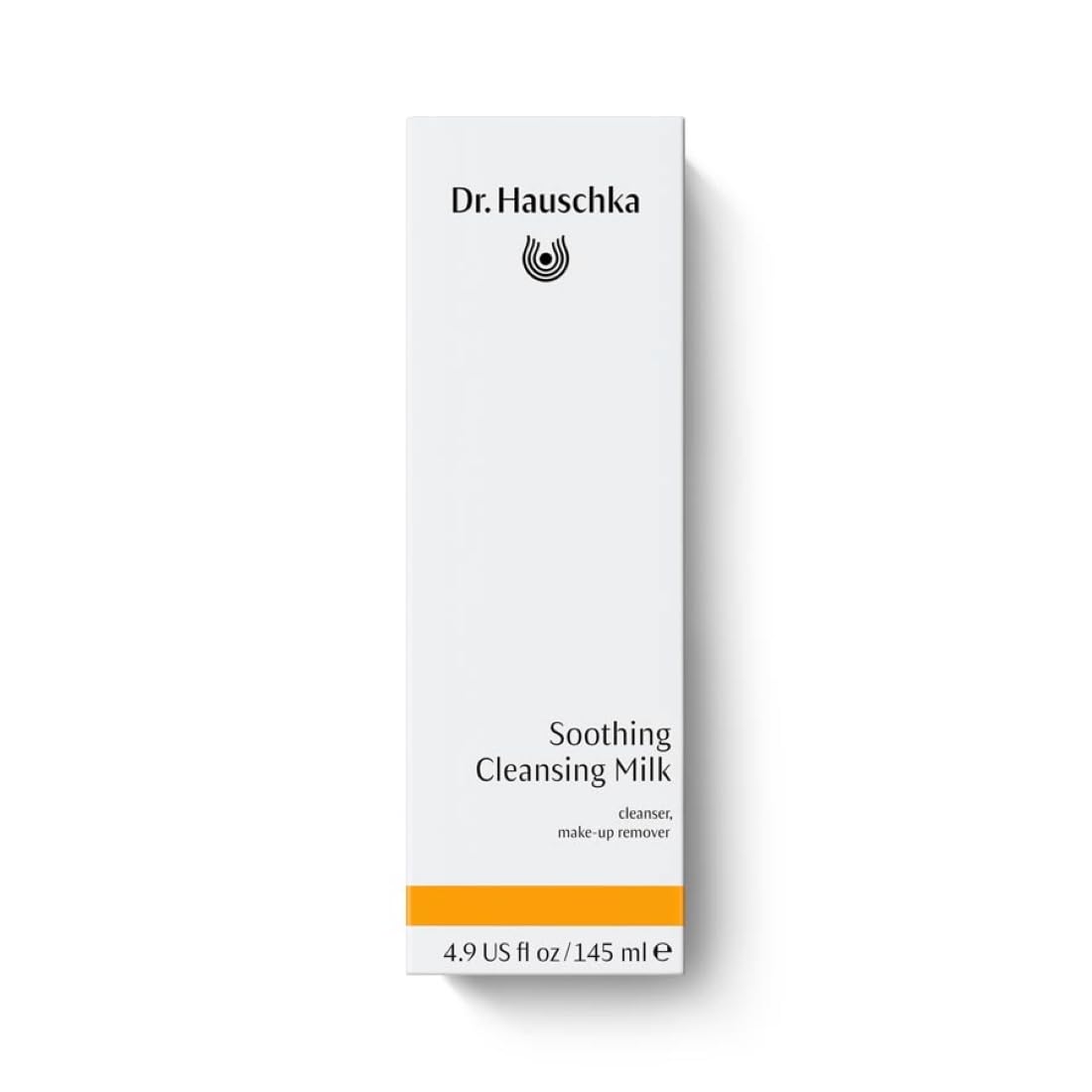 Dr. Hauschka cleansing milk texture close-up demonstrating soothing feel