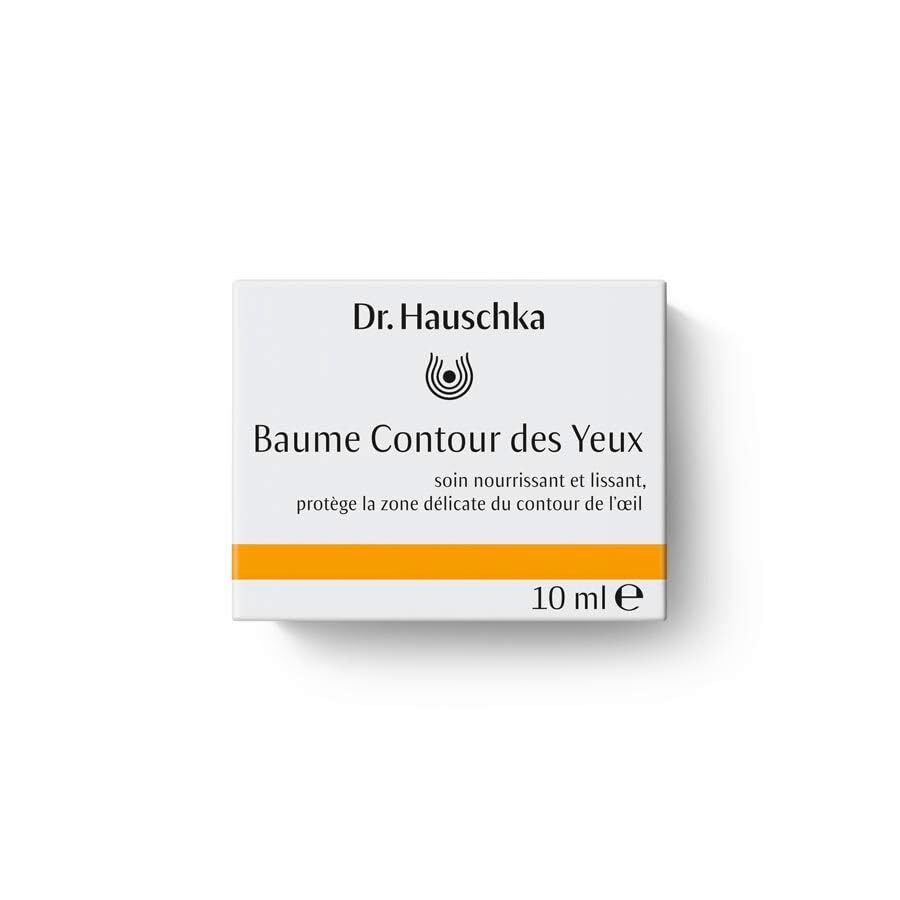 Dr. Hauschka eye balm texture closeup highlighting rich silky balm for hydration