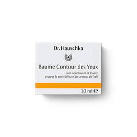 Dr. Hauschka eye balm texture closeup highlighting rich silky balm for hydration