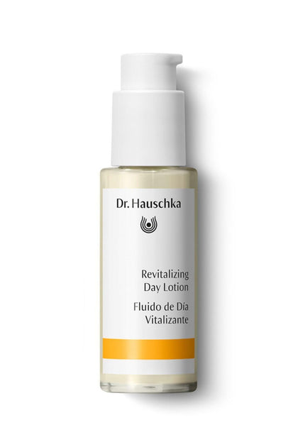 Dr. Hauschka front packaging showing bottle and brand for authentic purchase