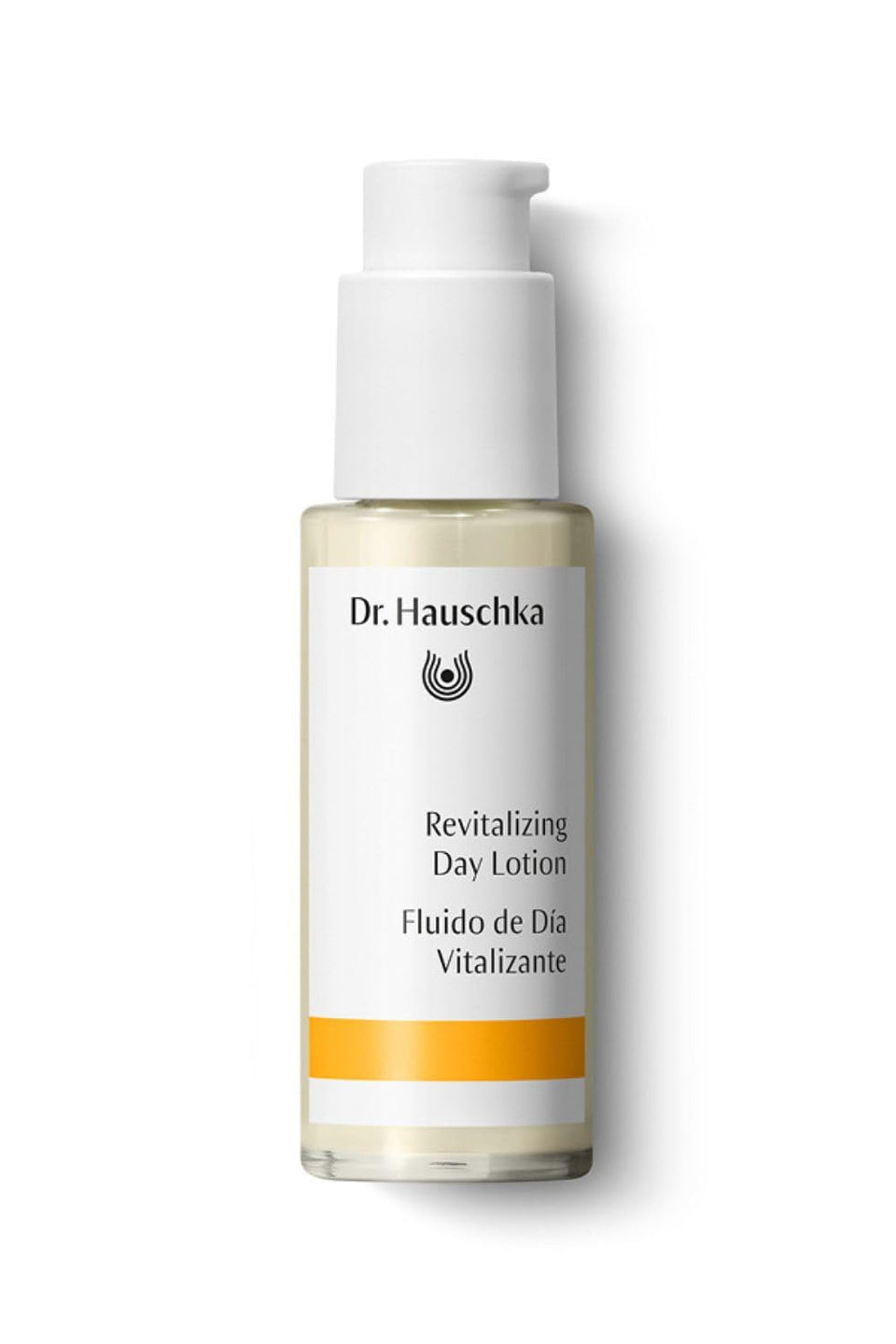 Dr. Hauschka front packaging showing bottle and brand for authentic purchase