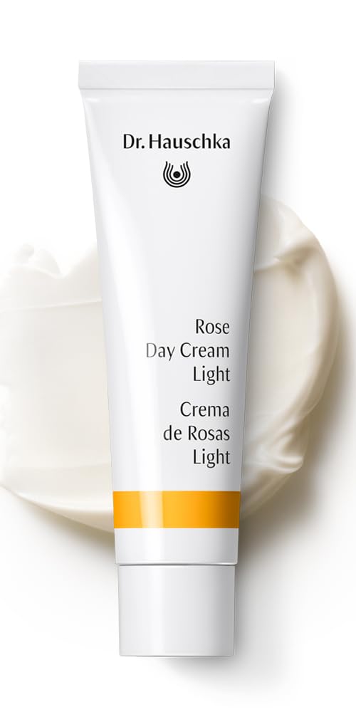 Dr. Hauschka cream texture swipe displaying lightweight, non-greasy hydration