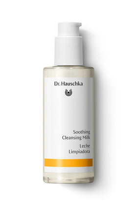 Dr. Hauschka front packaging showing gentle cleanser and calming benefit