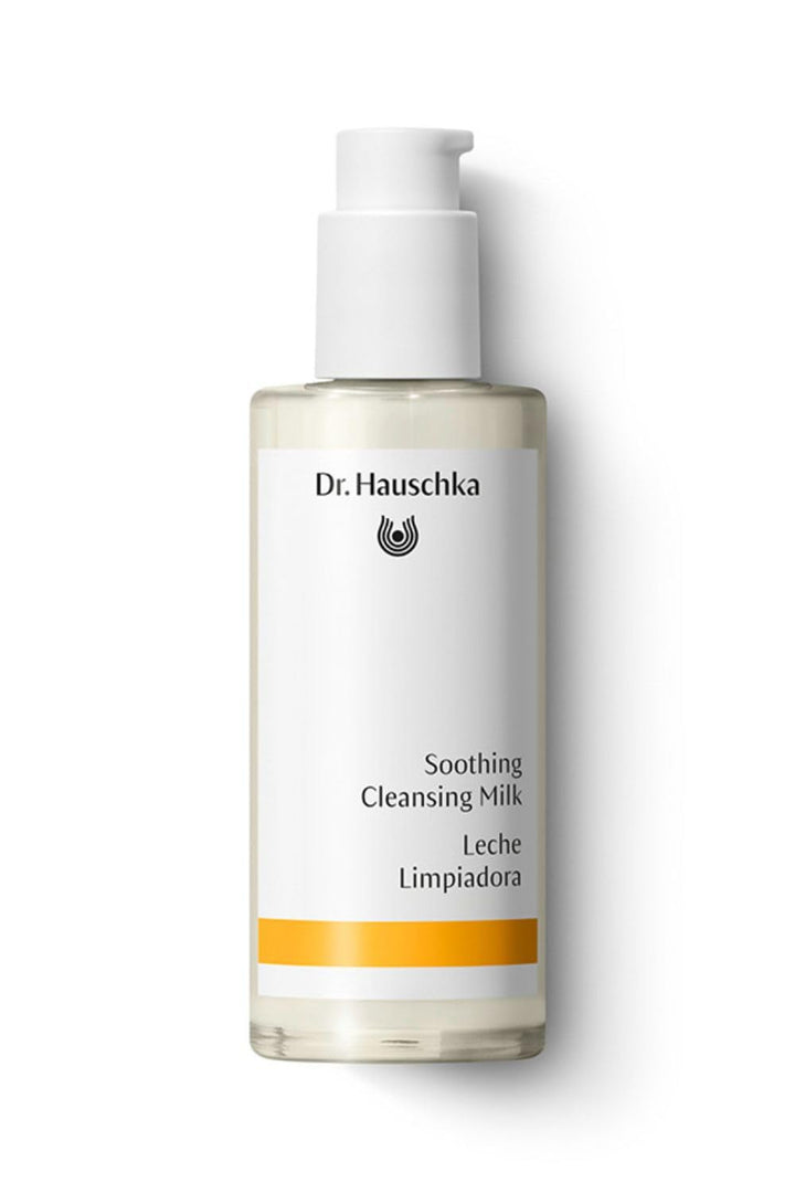 Dr. Hauschka front packaging showing gentle cleanser and calming benefit