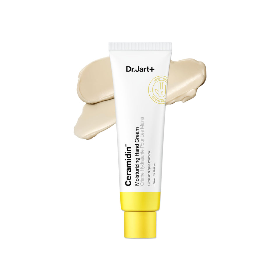Dr.Jart+ front tube showing label and capacity, clear product identity and benefit