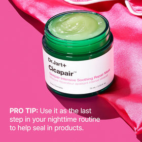 Dr.Jart+ Centella Asiatica botanical close-up highlighting calming ingredient benefits