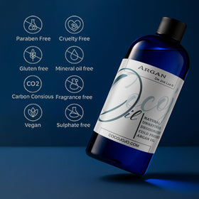 Dr Joe Lab applying facial oil to cheeks for lightweight hydration and softness