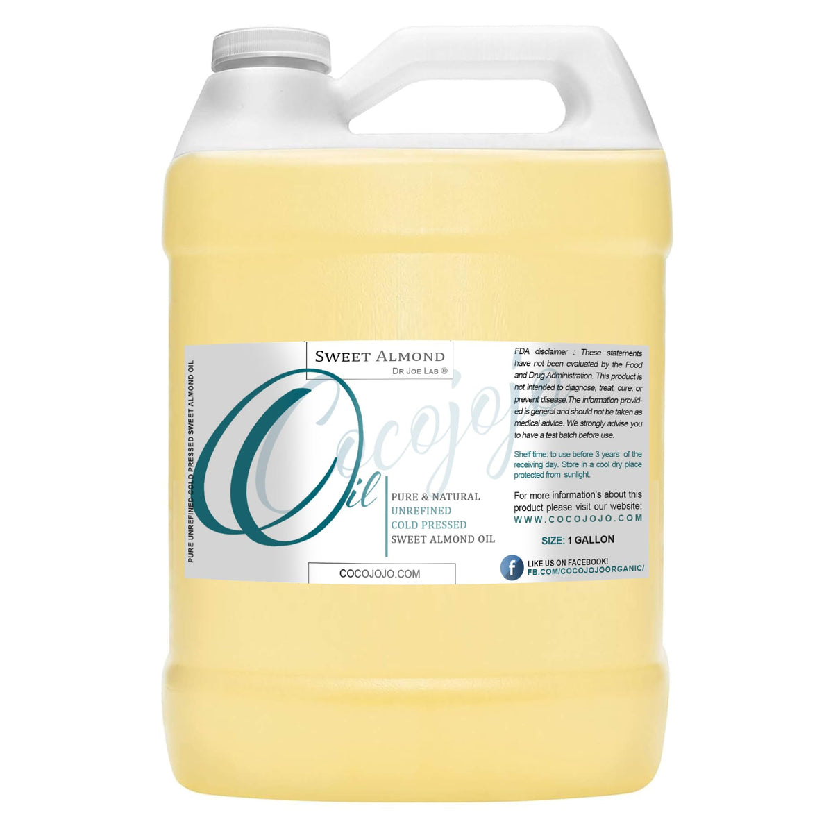 Dr Joe Lab gallon bottle front view showing label and packaging benefit