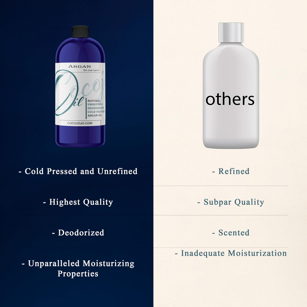 Dr Joe Lab applying oil to hair ends to smooth frizz and add shine