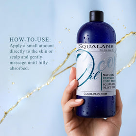 Dr Joe Lab oil applied to hair ends demonstrates frizz control and shine