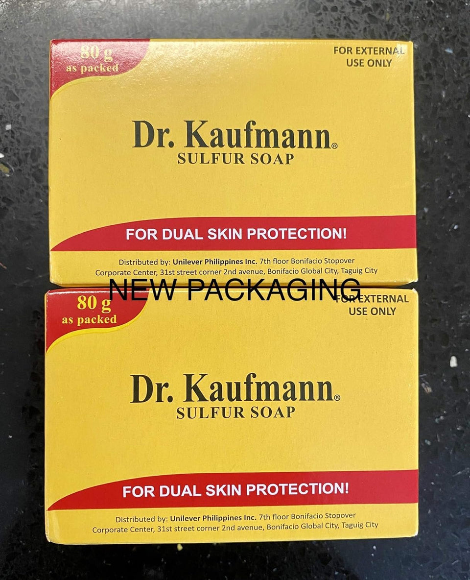 Dr. Kauffman front packaging lot of two showing brand and benefits