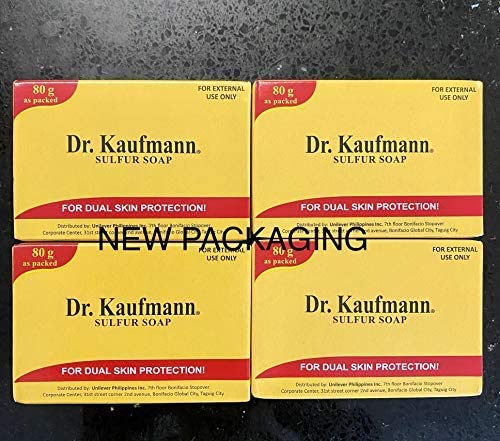 Dr. Kaufmann soap lather in hands demonstrating gentle foaming and easy rinse