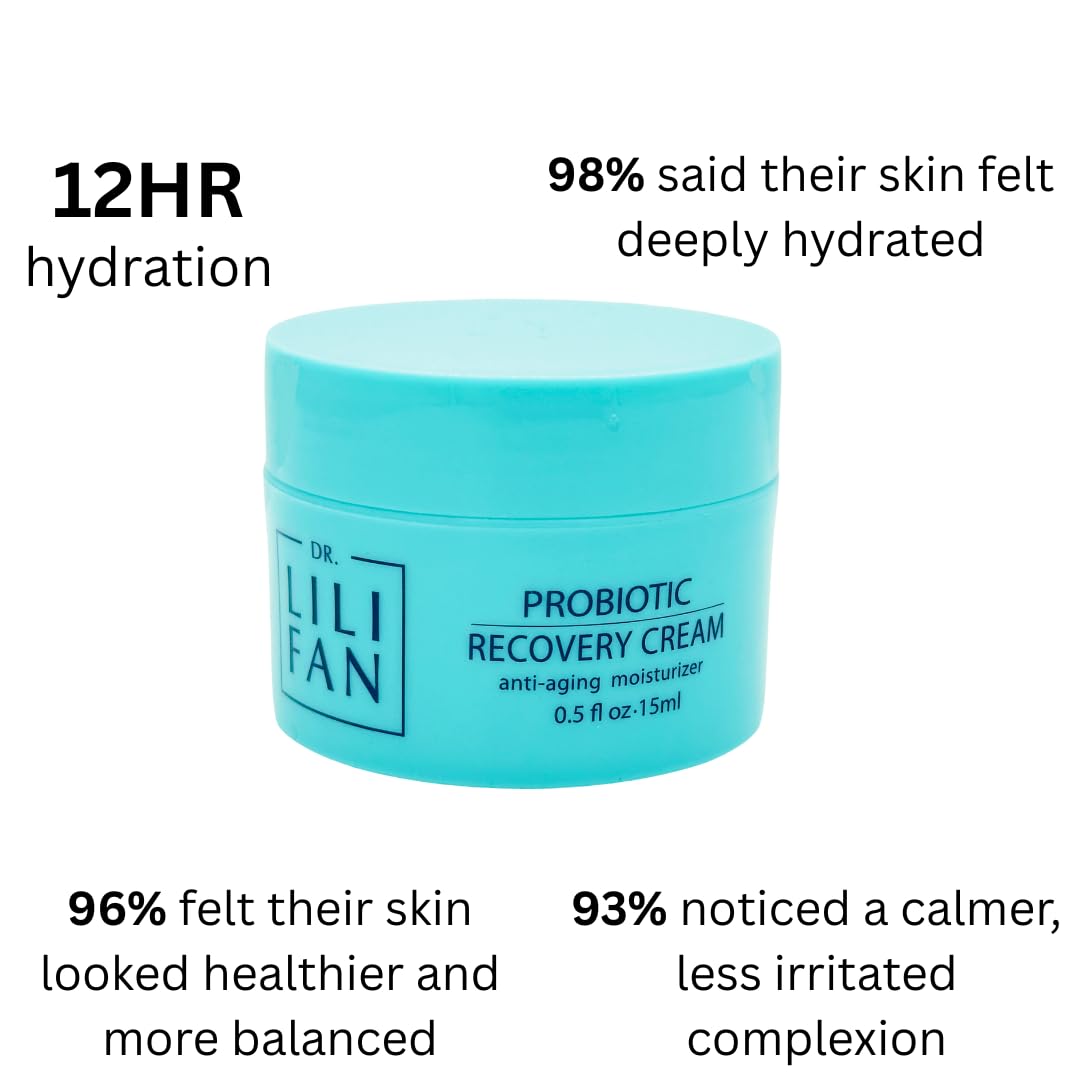 Dr Lili Fan cream texture close-up showing rich emollient gel-cream for hydration