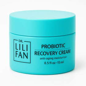 Dr Lili Fan front packaging showing product label and size, clear branding benefit