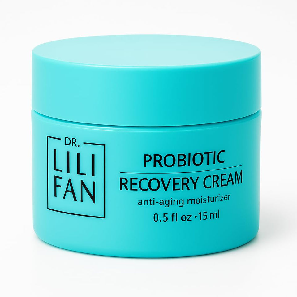 Dr Lili Fan front packaging showing product label and size, clear branding benefit
