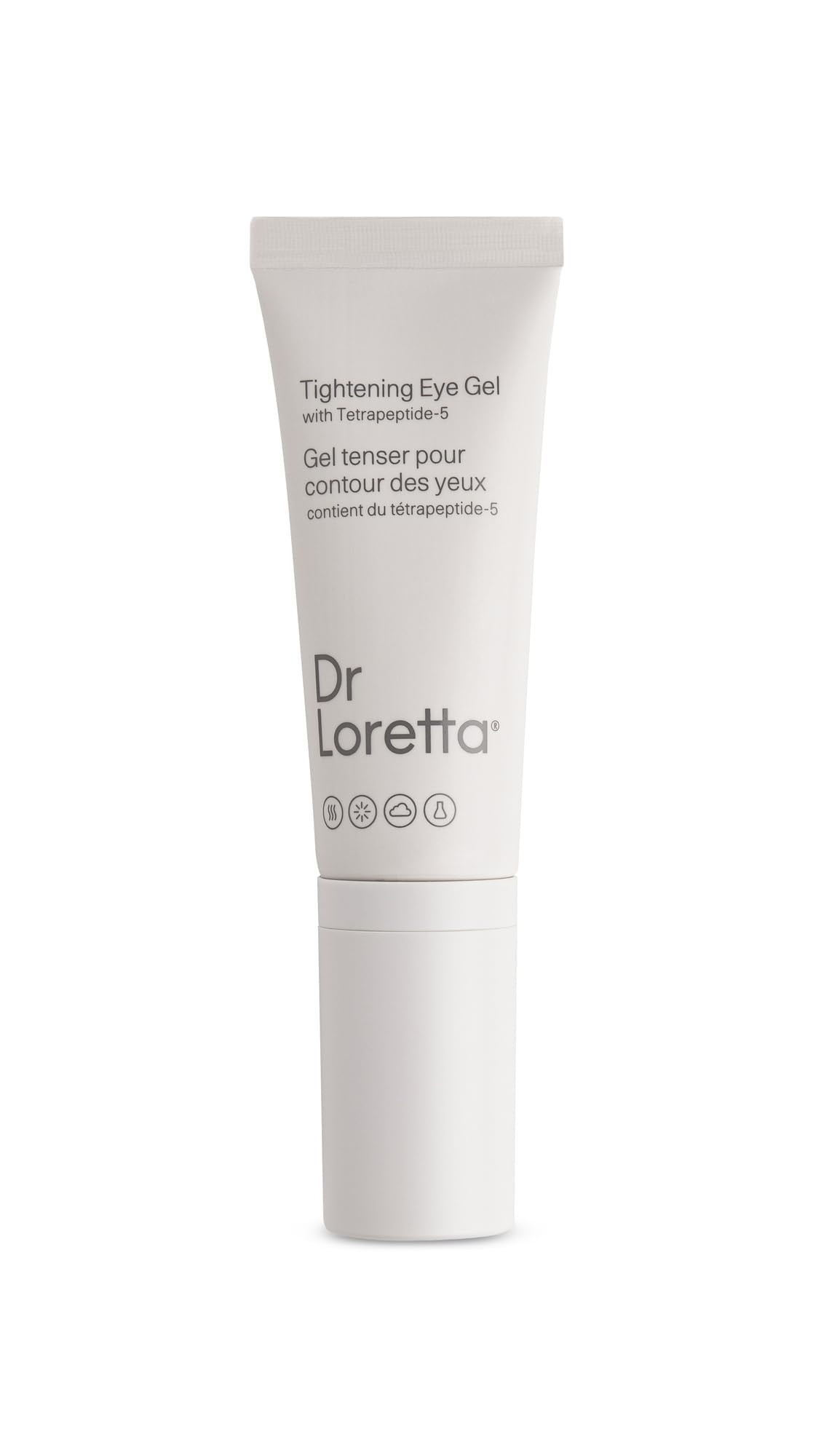 Dr. Loretta front packaging showing product name and clear gel benefit