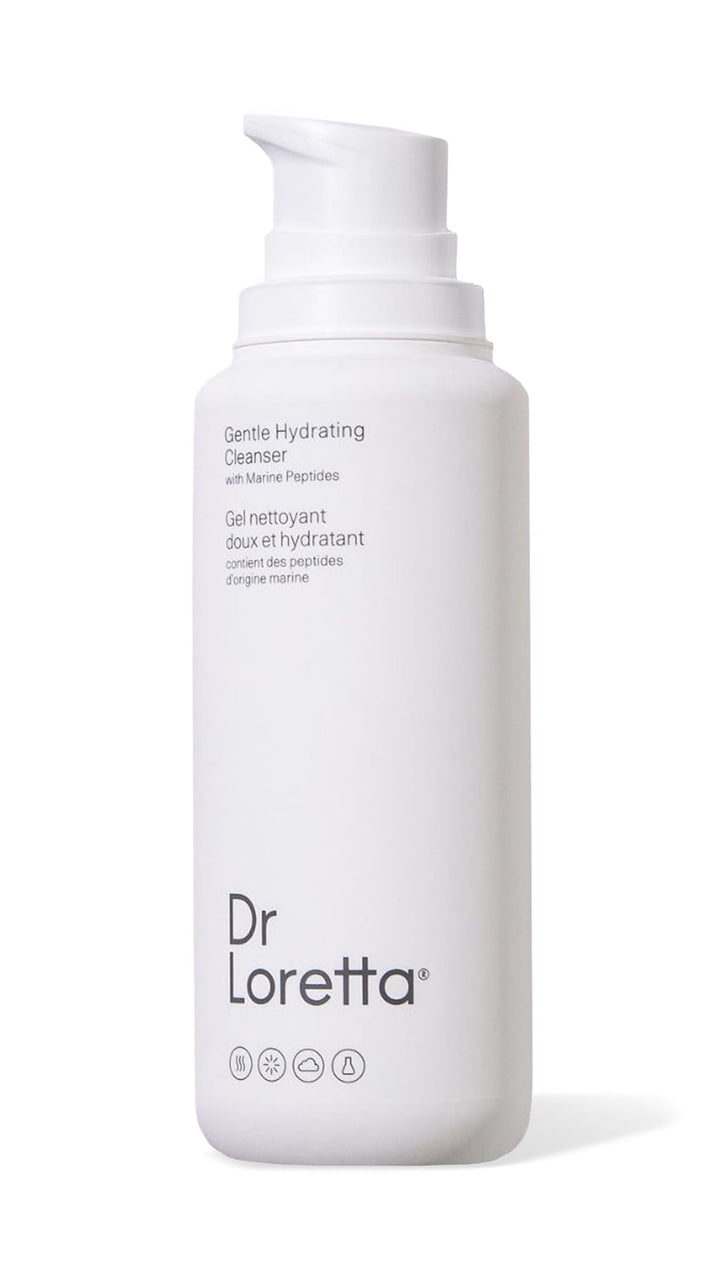 Dr. Loretta front packaging showing bottle and label, clearly informative and trustworthy