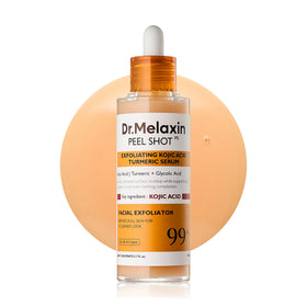 Dr.Melaxin front packaging showing brightening serum benefits