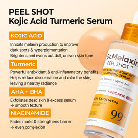 Dr.Melaxin bottle next to ruler illustrating the 80ml size