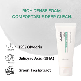 Dr. Oracle pump and cap detail highlighting easy dispensing and hygienic use